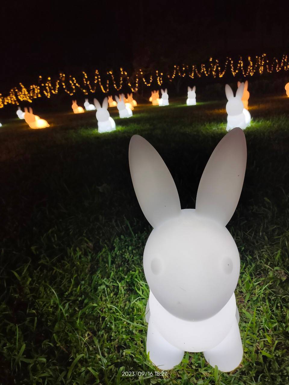 可愛兔年燈飾