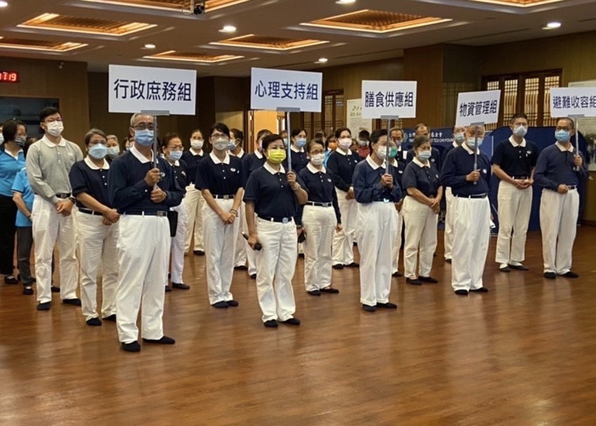 實兵演練現場