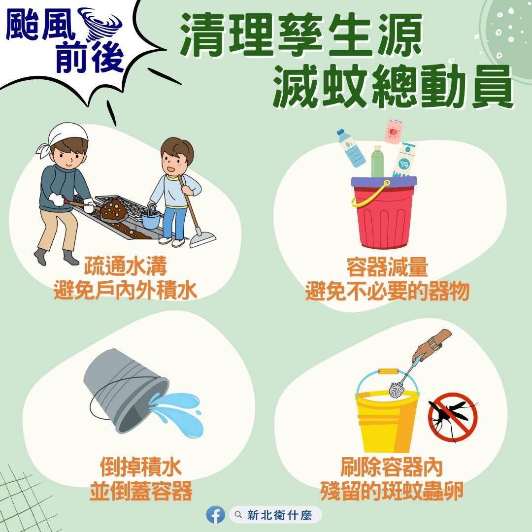 清理孳生源 滅蚊總動員